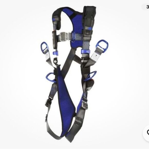 3M DBI-SALA ExoFit X300 Safety Harness Blue and Black size small max weight 350 - Picture 3 of 3